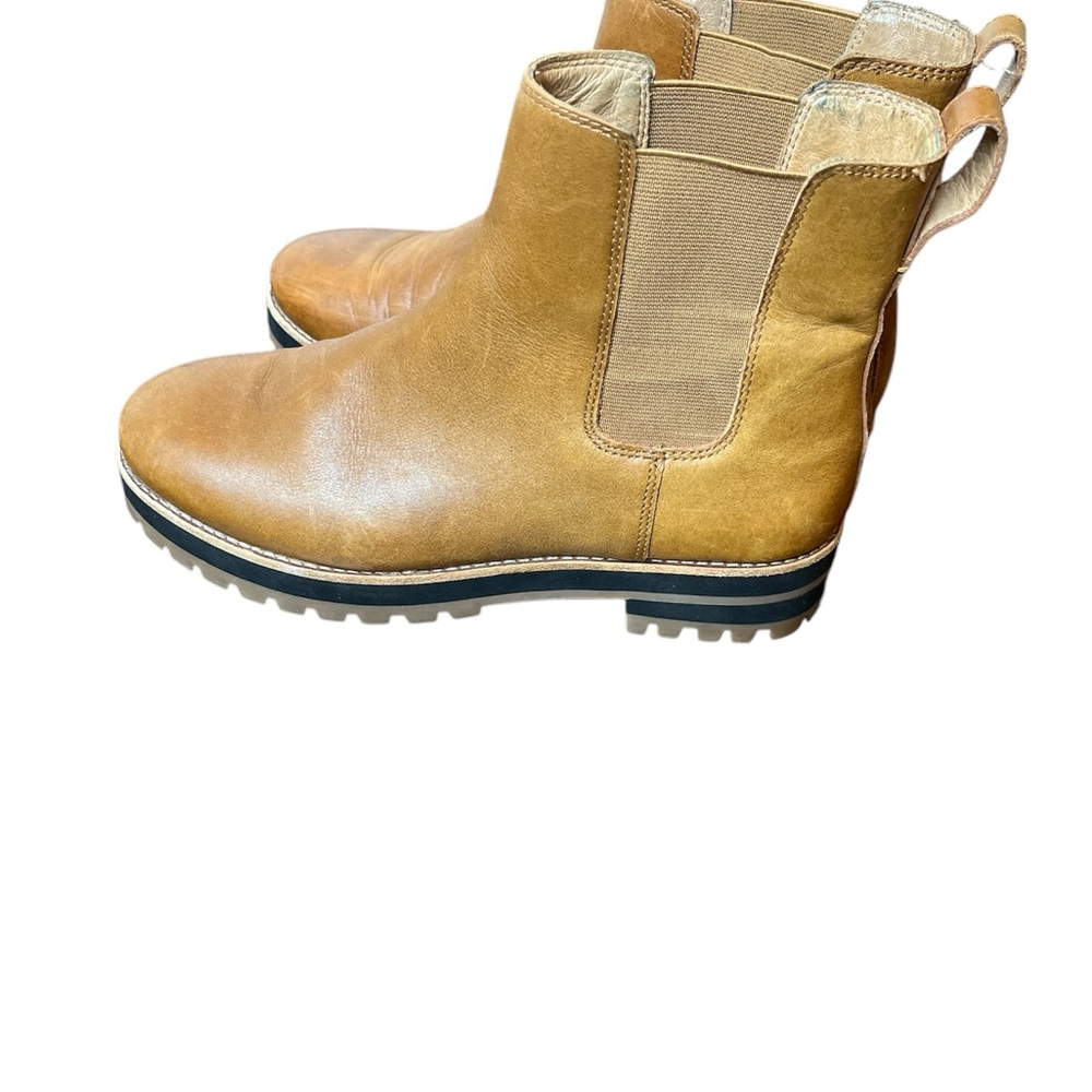Madewell Ivy Lug Sole Leather Chelsea Boots - Picture 6 of 9